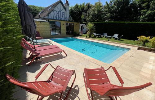 Villa l'Hermitage Piscine Sauna Fitness Deauville - Foto 27