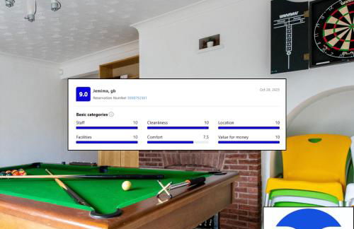 Awesome Games Room House! East Midlands Airport, Donington Park, with FREE parking - Foto 2