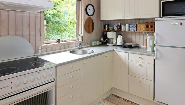 4 Person Holiday Home in Hadsund - Foto 4, Cocina privada