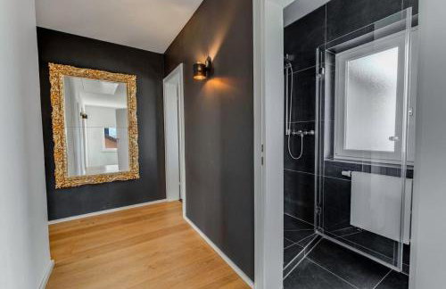 Luxus Ferienwohnung mit Badewanne, Kamin und Bergblick - Photo 21
