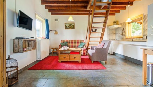 Cottage in Schijf With Garden - Foto 5, Sala de estar