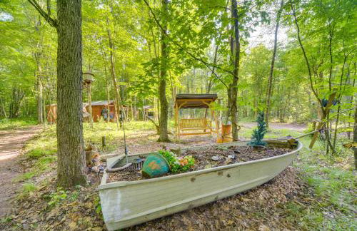 Glamping Getaway with Porch in Wisconsin Northwoods - Foto 31