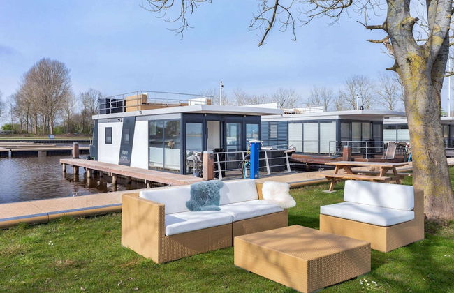 Houseboat Sneekermeer With Garden and Views - Foto 35