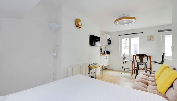 Charming Studio for 2 People - Bastille - Foto 4, Habitación