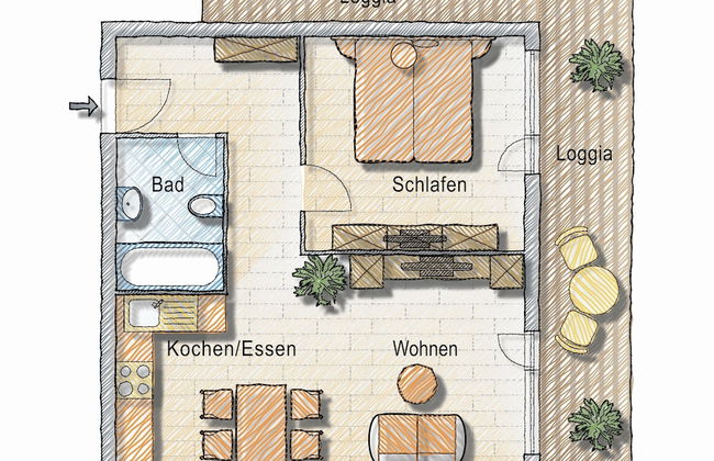 Ferienwohnung Riefenbach - Foto 6