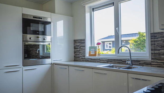 Pavilion l'etage Sauna 10 - Foto 3, Kitchen / Dining Room