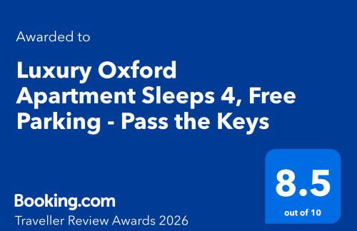 Luxury Oxford Apartment Sleeps 4, Free Parking - Pass the Keys - Foto 5