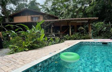 Casa de praia e campo Barra do Una Canto dos Tiês - Foto 4