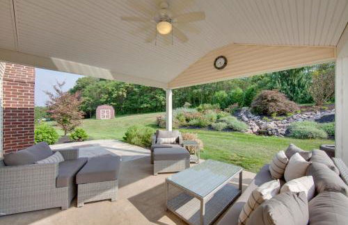 Game Room and Covered Patio Hummelstown Hideaway - Foto 3