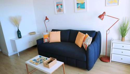 Studio dernier étage vue mer Clim et Wifi - Foto 3