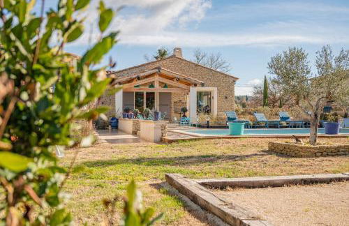 Entre Ciel et Pierres -Holiday rental Gordes with pool and air conditioning - Photo 21