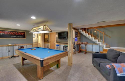 Private Dock & Game Room! Lake Hartwell Retreat - Foto 17