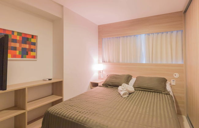 Excelente Flat em Boa Viagem 2 quartos. Ideal para famílias e executivos NOB2105 - Foto 5