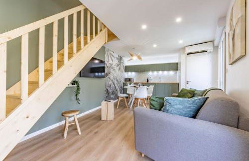 Le Green Duplex - Clim - Parking - Netflix - Nestor & Margot - Foto 11