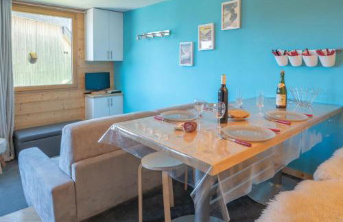 Studio cabine vue montagne au pied des pistes & commerces - Foto 15