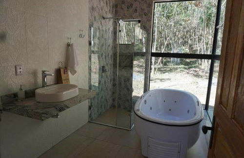 Linda casa de vidro no coração da Mantiqueira - Foto 11