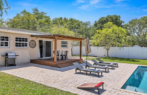 Stunning Tropical Pool House Delray Near The Beach - Foto 34