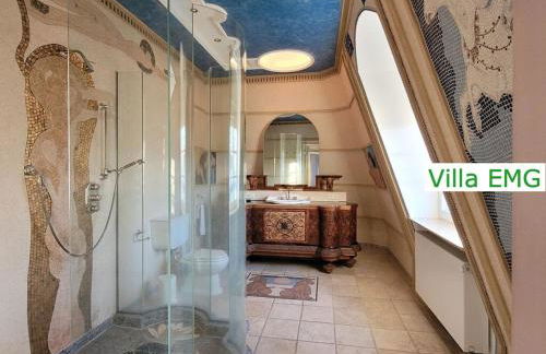 Luxus Ferienhaus Villa EMG Hannover, Messe, Braunschweig mit Sauna, Garten für Familien Gruppen bis 25 Personen - Foto 7