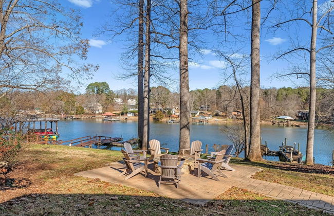 Waking Up Norman Lakefront Getaway w Kayaks Fire Pit Lake Views - Foto 8