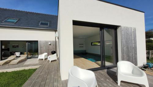 Jolie Maison avec piscine intérieure à 5 minutes des plages - Foto 4