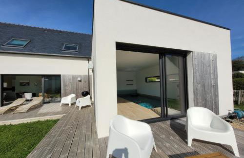 Jolie Maison avec piscine intérieure à 5 minutes des plages - Foto 4