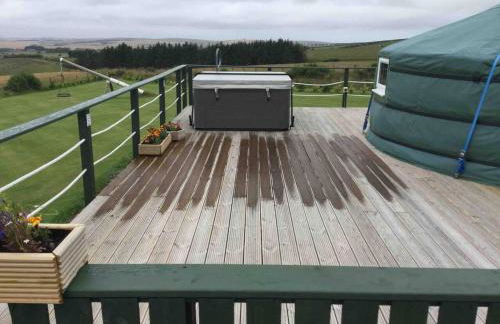 Green Yurt with Hot Tub - Sleeps 3 Parking & Pets - Photo 17