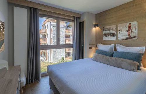 Appartement 8 pers, centre Courchevel, accès pistes, SPA, idéal familles - FR-1-631-203 - Foto 9