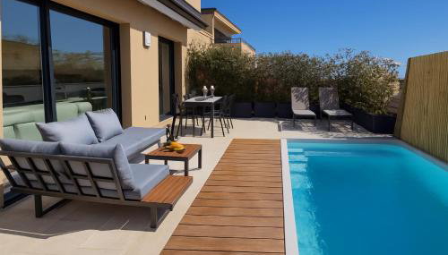 Villa avec piscine privée à 400m de la plage - 4 chambres - Foto 4, sunbed