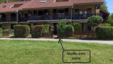 Studio en rez de jardin , vue montagne - Foto 2