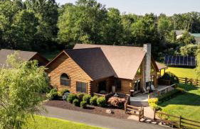 Private Luxury Log Cabin - Foto 48