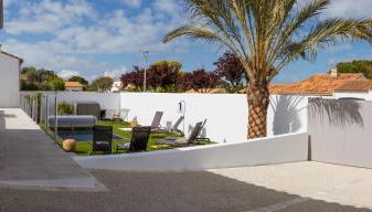 Villa Ernest, 100 m plage Saint Martin de Ré, quartier recherché de la Cible, calme absolu, piscine chauffée - Foto 5