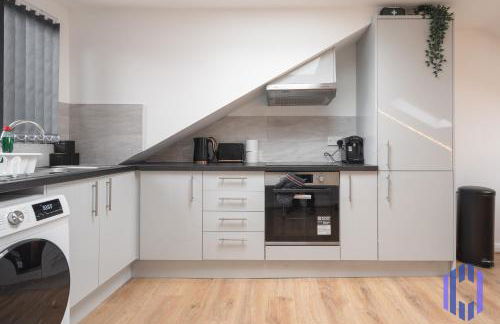 Scandi Loft Style Apartment - Sleeps 6 - near Manchester Airport - Foto 17