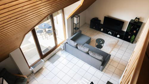 Grosse Galerie-Wohnung Airport Messe Stuttgart - Balkon - Parkplatz - Foto 4