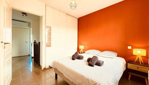 10min de la mer Maison 6 personnes avec climatisation jardin - Foto 5