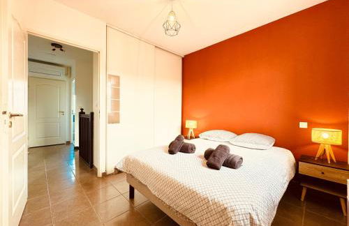 10min de la mer Maison 6 personnes avec climatisation jardin - Foto 5