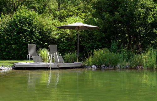 Romantic Wooden Lodge,Sauna,Schwimmteich,alleinstehend,absolut ruhig - Foto 4