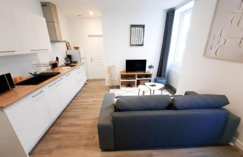 Le Foch - Apt 4 Personnes, 1 ch, Proche Gare - Foto 8