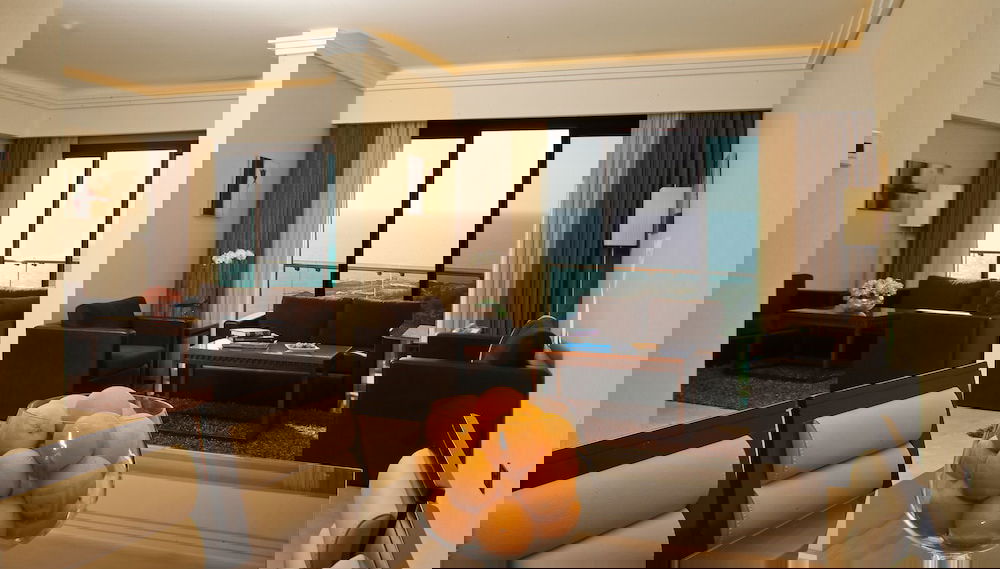 Zona de estar del vestíbulo