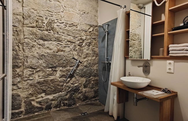 HexenburgbeiDresden Maisonette über 2 Etagen mit 4 Schlafzimmern, Kamin, Terrasse und Faßsauna, Nähe Sächsische Schweiz - Foto 15