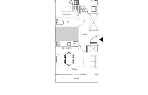 Résidence Trois Marches Bat C - Joli appartement rénové avec une belle vue, proche du télésiège du morel et de l'arrêt de bus MAE-1778 - Foto 11