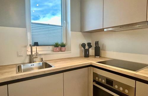 Luxuswohnung, Airport-Messe fußläufig erreichbar 1 - Foto 10