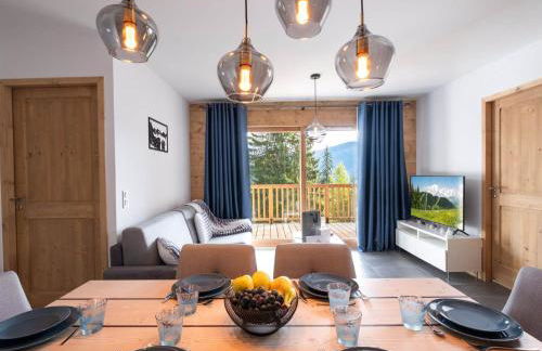 Appartement chic 6 pers avec parking aux Saisies - FR-1-809-5 - Foto 9