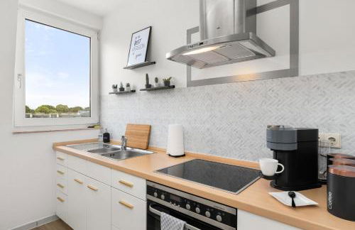 Maracoón - Suite Studios 1 Krefeld Uerdingen I 20 Min zur Messe - Foto 4