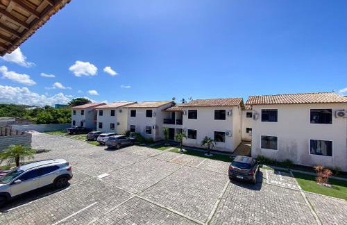 Aptos em condominio frente mar na praia de Taperapuã, atravessou a rua está na praia, aptos com 2 quartos com ar condicionado, internet privativa 300MBPS, 1 vaga de garagem, acomodam até 6 pessoas - Foto 74