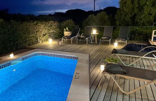 Bini Moxonia Villa de lujo con Vistas al mar, piscina, barbacoa Espectacular Jardín - Foto 53