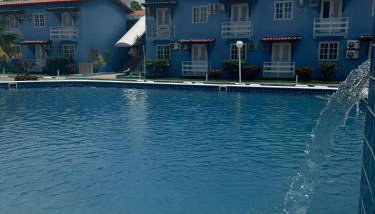 Apto Térreo Mobiliado com Piscina - 400m da Praia de Taperapuan, Próximo ao Axé Moi- Golden Dolphin Residence - Foto 5