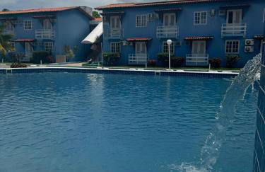 Apto Térreo Mobiliado com Piscina - 400m da Praia de Taperapuan, Próximo ao Axé Moi- Golden Dolphin Residence - Foto 5