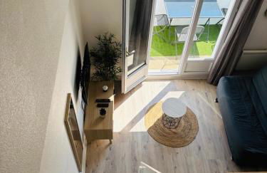 Duplex cosy neuf - wifi - balcon - en bordure de forêt de pins - proche plage - Foto 19