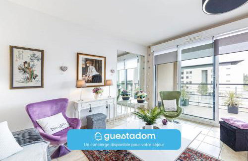 L'Aragon - Wifi - Balcon vue La Maine - Foto 1