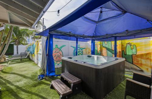 Trendy & Relaxing - Close to Beach - Pool - Hot Tub - Foto 4